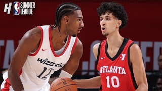 Atlanta Hawks vs Washington Wizards  FULL Game Highlights  July 12 2024 NBA Summer League [upl. by Lubeck]