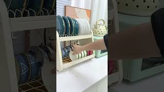 Put this dish drainer next to the sink😍🏡viralvideo kitchen youtubeshorts [upl. by Ag]