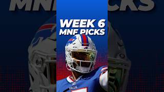 NFL Week 6 Monday Night Football Picks 🚀💰 [upl. by Hayidan]