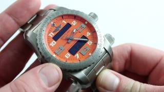 Breitling Emergency II Ref E76325A5O508 Watch Review [upl. by Carlson265]