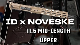 NOVESKE 115 X IRREGULAR DEFENSE UPPER UNBOXING TEST FIRE [upl. by Runkel420]