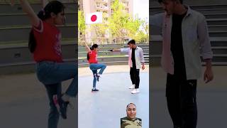 America🇺🇸 vs जपन्🇯🇵 vs India🇳🇪 Action trend comedy shortvideo flip action trending trend [upl. by Sanalda]