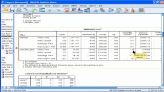 MANOVA  SPSS part 3 [upl. by Duax]