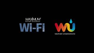 How to Connect your Maximum WiFi Instrument with Weather Underground [upl. by Adil]