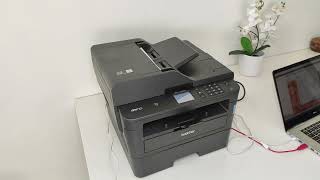 KING OF DUPLEX Brother MFCL2750DW Laser Printer Scanner [upl. by Warren386]