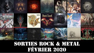 Sorties Albums Rock amp Metal  Février 2020 [upl. by Ahsienet682]