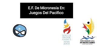 🇫🇲Estados Federados De Micronesia En Los Juegos Del Pacifico🇫🇲 [upl. by Ul447]