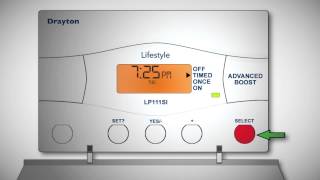 How to customise the Drayton Digistat 2 thermostat to your system [upl. by Monarski7]