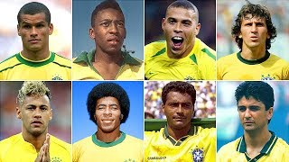 Os 8 MAIORES Artilheiros da Seleção Brasileira [upl. by Niai]