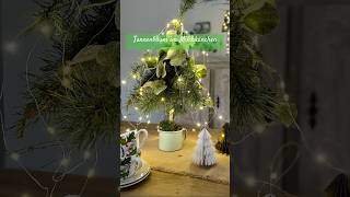 Tannenbaum schnell selber binden diy christmas weihnachten christmastree xmas [upl. by Clarette479]