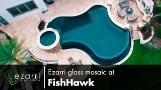 Ezarri glass mosaic at FishHawk [upl. by Salomie759]