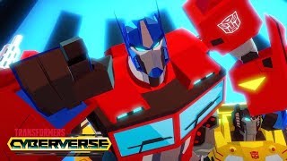 Transformers Cyberverse France  ‘Eruption 🔥 Épisode 18  Transformers Official [upl. by Laehcar]