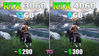 RTX 3060 vs RTX 4060  Test in 10 Games  1440p [upl. by Inoliel]