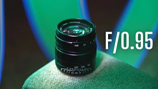 MASTER of LOW LIGHT F095 Lens for 250 [upl. by Yalhsa]