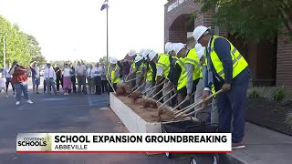 Abbeville Schools expansion groundbreaking [upl. by Eenahs415]