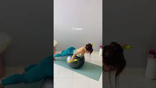 Do this daily for strong shoulders 👊naboso shoulderworkout rotatorcuff homeworkout swissball [upl. by Mani]