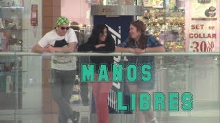 Manos libres  Estoy hablando en el teléfono  Broma  Just Maming  Pranks [upl. by Neyud]