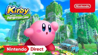 Kirby and the Forgotten Land – Announcement Trailer – Nintendo Switch [upl. by Elolcin]