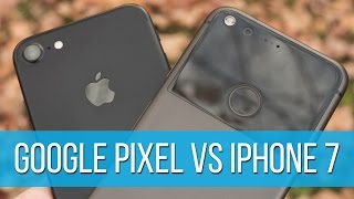 Google Pixel vs Apple iPhone 7 [upl. by Evans492]