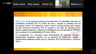 Generación y evolución de las zonas de GuinierPreston en una aleación de aluminio 7075 [upl. by Jorgenson]