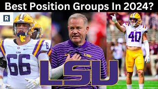 LSU Football Position Group Rankings  LSU Football 2024 [upl. by Nelli]