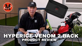 Hyperice Venom 2 Back Review  A Golfers MustHave for Back Pain Relief [upl. by Lleraj]