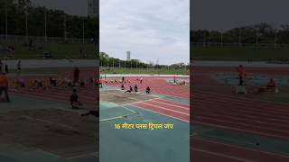 Triple Jump Technique sports motivation jumper trackandfield [upl. by Mariko803]