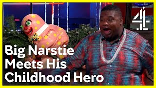 Mr Blobby Causes Chaos on the Show 👀  The Big Narstie Show [upl. by Torrlow750]