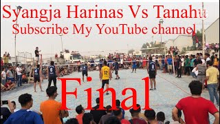 Syangja Harinas Vs Tanahu final Eid 🌙 festival volleyball tournament full video doha 🇶🇦🏐 [upl. by Esiuolyram]