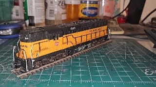 Remotoring An Athearn Blue Box SD9  Part 3 Wiring and Final Assembly [upl. by Simara115]