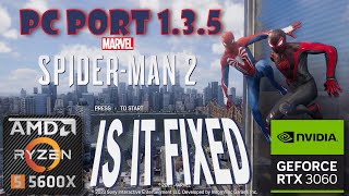 SPIDERMAN 2 PC PORT 135  SPIDERMAN 2 DODI REPACK SPIDERMAN 2 UNOFFICIAL PC PORT PERFORMANCE [upl. by Queri]