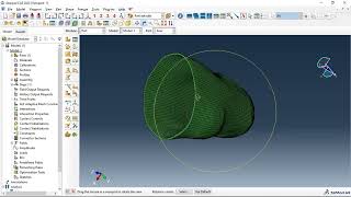 Abaqus Tutorial Basic Convert Orpnhane Mesh to regular part solid in Abaqus abaqustutorial [upl. by Guillemette144]