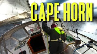 Sailing Cape Horn in a Gale Remastered with No Music Raw Sailing [upl. by Anilatac]