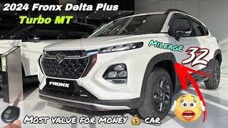 2024 Fronx Delta plus full detail Revwi 🤑😝 Mileage 32 kmpl 🤩 💪build quality [upl. by Rechaba]