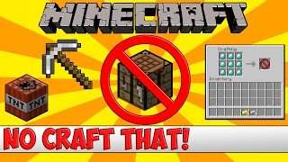 Minecraft Plugin Tutorial  No Craft That [upl. by Acirrej35]