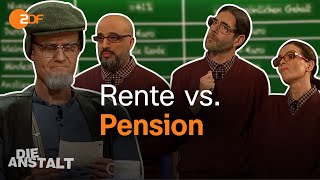 Warum rechnet niemand mit der deutschen Beamtenpension ab  Die Anstalt [upl. by Iaj]