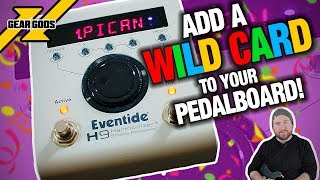 EVENTIDE H9 Harmonizer MAX Pedal Review  GEAR GODS [upl. by Abibah]