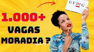 UFMG MORADIAFUMP quantas VAGAS tem [upl. by Saidee]