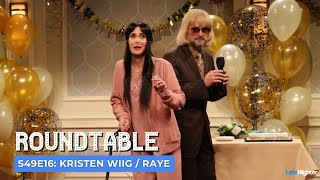 Kristen Wiig  RAYE SNL Roundtable  S49 E16 [upl. by Amin]