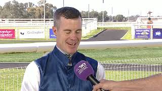 JOCKEY JOHN KISSICK IN HIS RETURN TO RIVERINA [upl. by Asaert201]