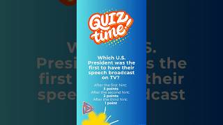 Which US President Was First on TV  TriviaTuesday 8 [upl. by Deer]