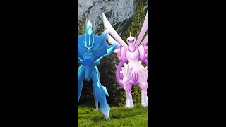 Trainers who’s ready to encounter Origin Forme Dialga and Origin Forme Palkia GOWildArea [upl. by Beekman733]