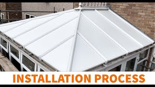 Insulated Conservatory Roof Panels [upl. by Annahvas12]