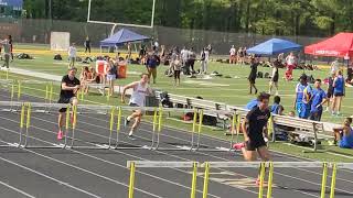 100m Hurdles Collegiate meet April 24 2024 [upl. by Eseerehc]