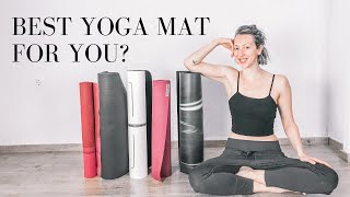 HOW TO CHOOSE A YOGA MAT  Best yoga mats 2021  Yoga mat review [upl. by Alyal897]