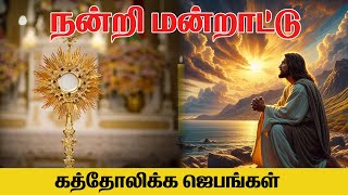 நன்றி மன்றாட்டு  கத்தோலிக்க ஜெபங்கள் avemaria tamilcatholic catholicprayers tamilcatholicprayer [upl. by Nyrol750]