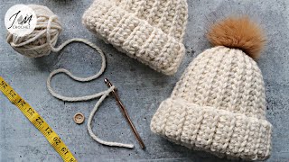 HOW TO CROCHET this Easy and Beautiful Hat  EasyFast crochet hatbeanie for beginnersRibbed hat😍 [upl. by Pearla346]