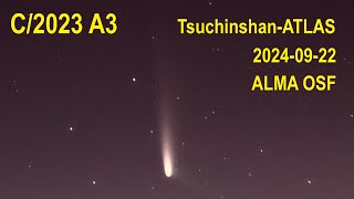 Comet TsuchinshanATLAS 20240922 [upl. by Arateehc]