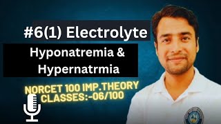 Hyponatremia amp Hypernatremia  hyponatremia hypernatremia electrolytes norcet nursing aiims [upl. by Nnyltiak]