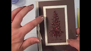 Stampin Up Christmas Card Idea Lovely As A Tree [upl. by Gernhard]